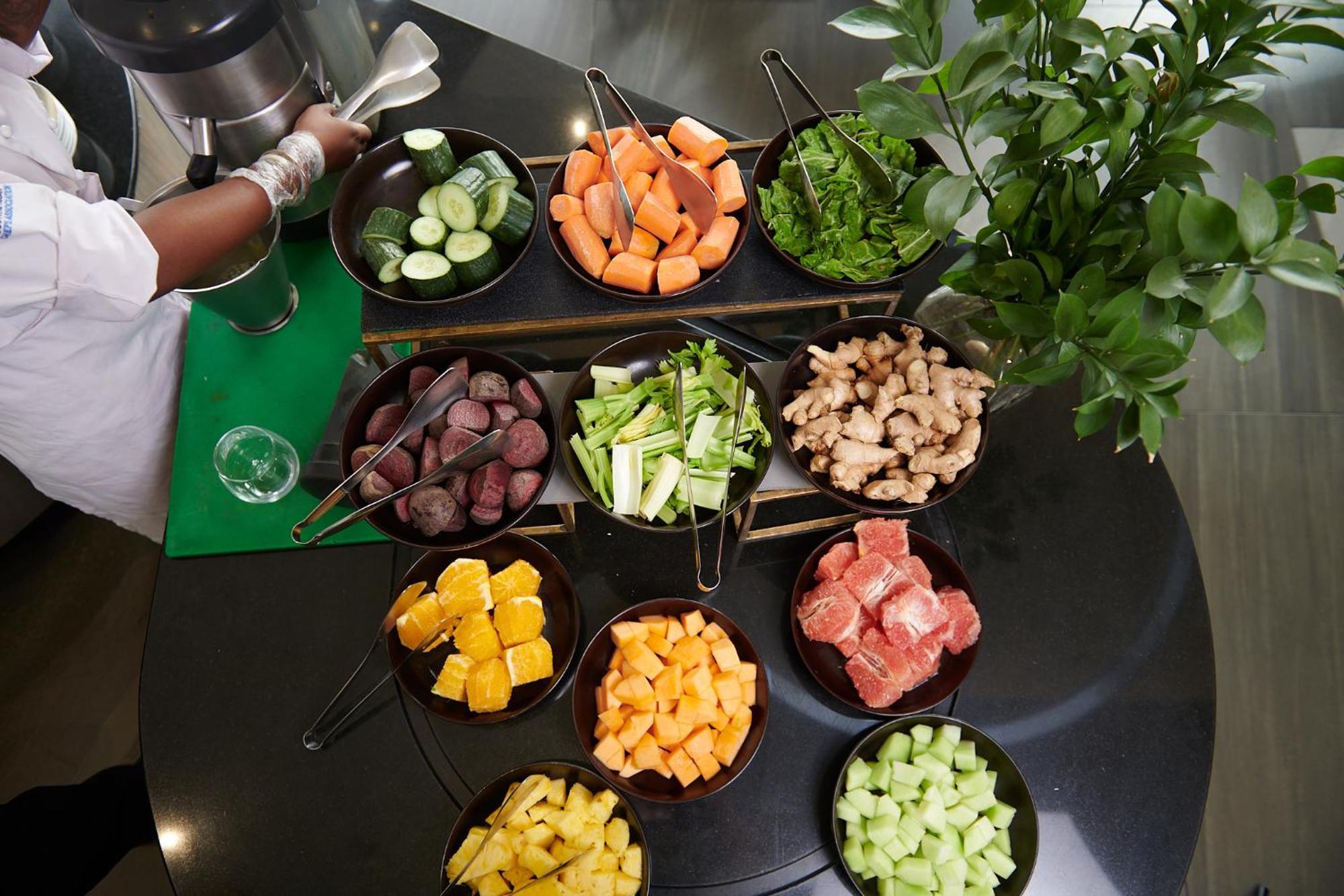 The Capital Zimbali Hotell Ballito Exteriör bild Ingredients for a fruit salad
