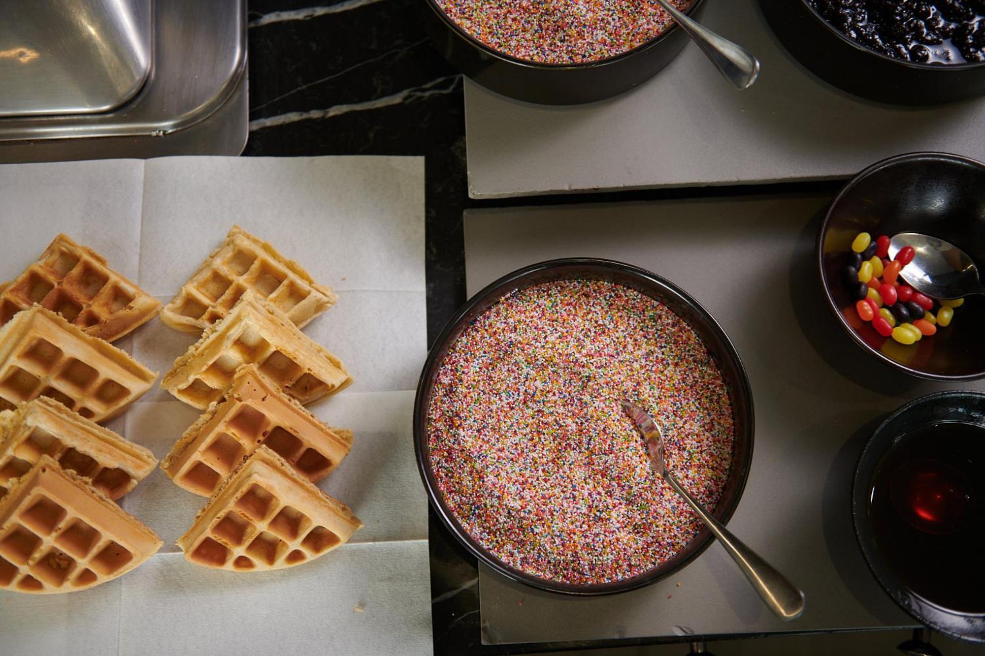 The Capital Zimbali Hotell Ballito Exteriör bild Belgian waffles