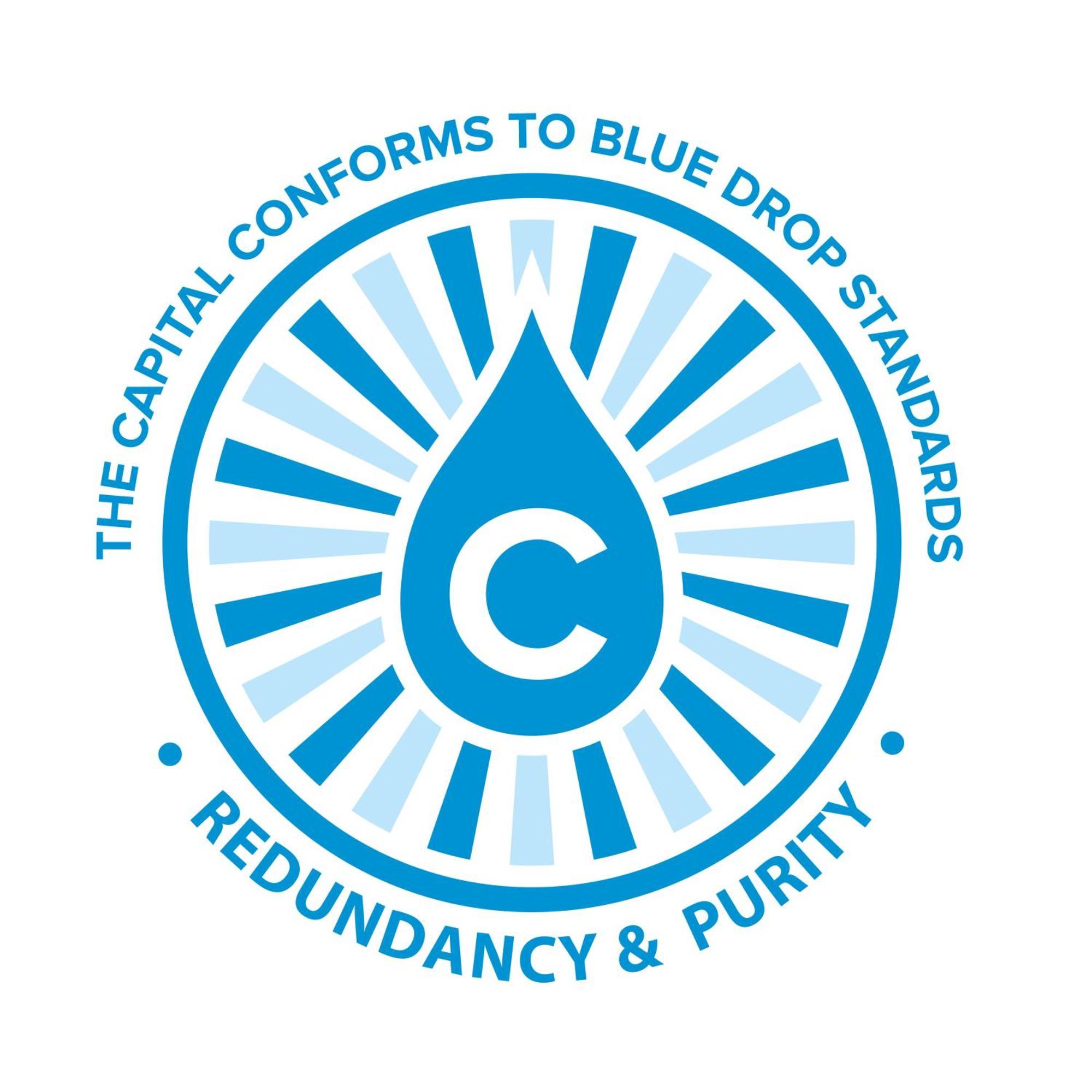 The Capital Zimbali Hotell Ballito Exteriör bild Blue Drop Standard logo